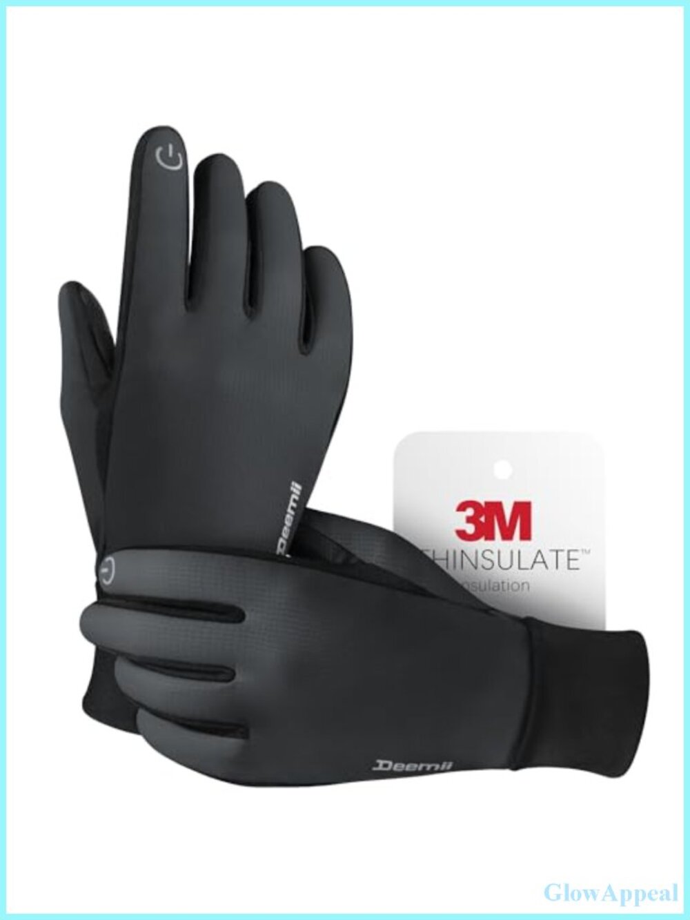 3M Thinsulate Insulation Touchscreen Winter Gloves for Cold Weather -